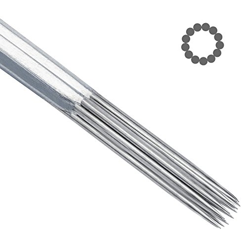 ACE Needles 50 pcs. 13 Round Shader Pre-Made Sterile Tattoo Needles - 13RS