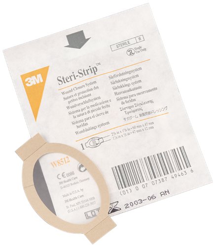 3M W8512 Steri-Strip Wound Closure System (Pack of 25)