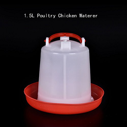 Poultry Chicken Quail Pheasant Automatic Drinker Food Feeder Waterer Tool