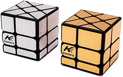The Wheel Wind Puzzle Cube Magic Cubes 3X3 Game Toy Brain Teaser Gold Silver The Mirror S Puzzle Cube Magic Cubes 3X3 Mirror Game Toy Brain Teaser Gold Silver