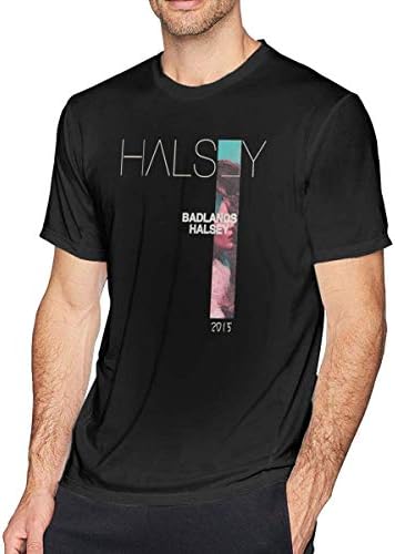 Men's Crew Neck T-Shirt Halsey-Hadlands Cotton Casual Short Sleeve Tee
