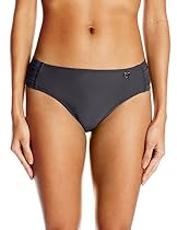 Body Glove Women's Smoothies Smoothies Contempo Full Coverage Bikini Bottom, Black, XS