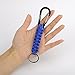 EOTW Paracord Keychain with Carabiner Military Braided Lanyard Utility Survival Lanyard King Ring Hook for Keys Knife Flashlight for Outdoor Camping Hiking Backpack 4Pack