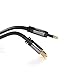 KabelDirekt – 10 feet – Mini-TOSLINK cable (digital audio cable, optical, TOSLINK to Mini-TOSLINK, fiber optic, transmits digital audio signals to TVs/amplifiers/Hi-Fi systems, black)