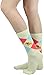 ToBeInStyle Women's Pack of 6 Crew Socks - Scottish Terrier - Size 9-11