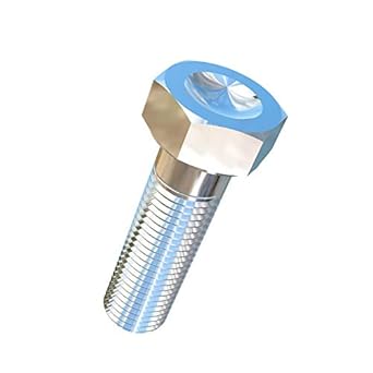 Amazon Com Allied Titanium Pack Of 3 3 8 24 X 1 1 4 Unf Titanium Hex Head Bolt Grade 5 Ti 6al 4v Industrial Scientific