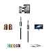 Cone® 6.6Ft Nylon Premium Aux Cable ,Gold Plated Connectors, Auxiliary Audio Cable for Car / home Stereos,Headphones,iphone,Computer,Speaker,MP3 Players ( Black )