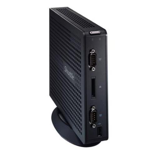 Shuttle XPC Intel Atom D2700/Intel NM10/DDR3/A&V&GbE/40W Slim PC Barebone System XS36V
