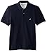 Nautica Men's Short Sleeve Solid Cotton Pique Polo Shirt, Navy, Medium