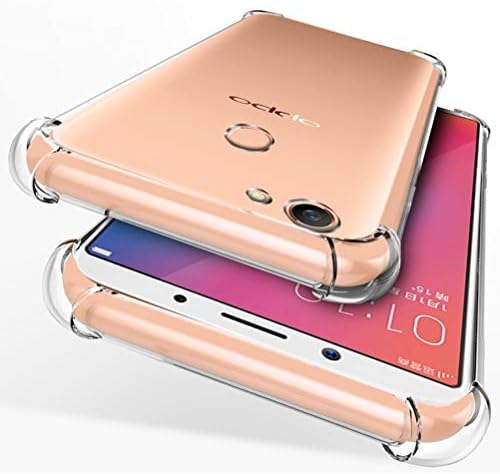 BINXUN OPPO F5 Youth Case, Crystal Clear [Reinforced Corner] Flexible TPU Bumper Protective Case, Anti Scratch Rugged Transparent Cover for OPPO F5 Youth / A73 6.0" Transparent