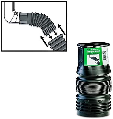 Corrugated Flexible Downspout Connector, 2-in. x 3-in. x 4-in.