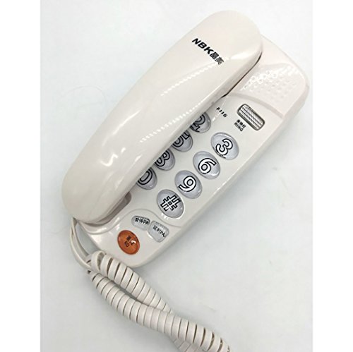 DH-NATN Telephones Corded Phones Wall Phone Table Wall Dual-use Wall-Mounted Telephones Home Fixed Telephone landline Bread Machine Extension Bring Lights - - Thumbnail 3