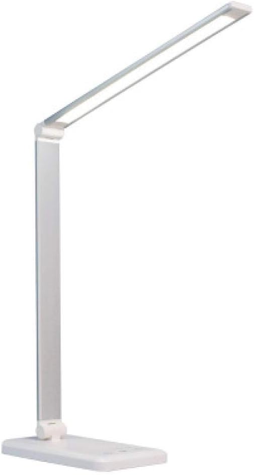 Lámpara de mesa LED de 6W, plegable, regulable, alimentación por USB