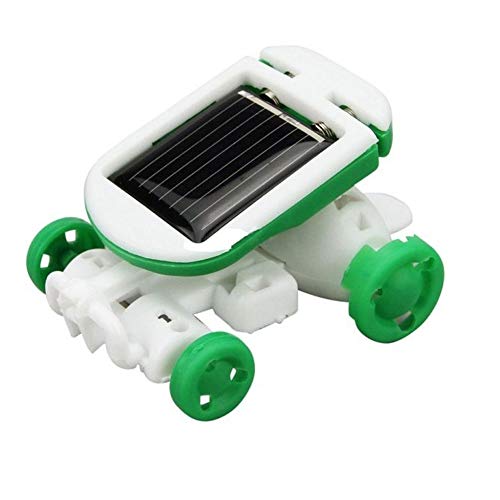 HsgbvictS DIY Toys Creative Toy Creative 6 in 1 Solar Power DIY Assembly Windmill Puppy Robot Education Kids Toy6 in 1, Educational Toy, DIY Assembling, with Solar Power Panel