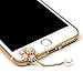 Mavis's Diary® 2 Pcs Cute Bling Dust Plugs Accessories/Cell Charms/Ear Jack for iPhone 6 Series,Samsung Galaxy S6 Series,Note 5,HTC M9,LG G4 and Other 3.5mm Earphone Jack Downward (Combination 2)