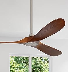 Sofucor 60'' Ceiling Fan No Light,3 Blade Ceiling