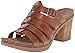 Dansko Women's Dina Slide Sandal, Camel Full Grain, 40 EU/9.5-10 M US