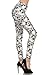 Printed Leggings Skulls and Florals (R505-PLUS)