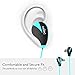 Wireless Earbuds, AELEC Bluetooth Headphones In-Ear Sports Earbuds Sweatproof Earphones Noise Cancelling Headsets with Mic for Running Jogging (Blue)
