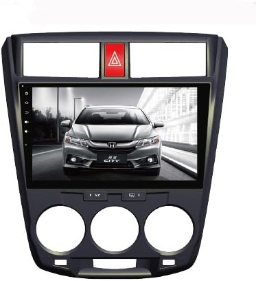10.1" Eight core 1024*600 HD screen Android 6.0 Car GPS Navigation for Honda City Ballade 2008-2013 with Manual A/C only
