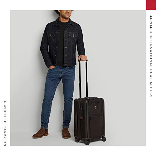 TUMI Alpha 3 International Dual Access 4Wheeled CarryOn Luggage
