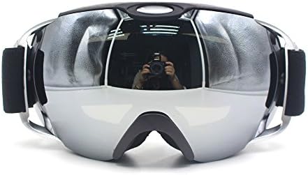 Ski Goggles, FinalBase Snowboard Snowmobile Goggles with Anti-fog UV Protection Dual-Lens Snow Goggles for Men Women and Youth of Outdoor Sports Skiing Skating