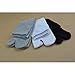 Tinksky Men Elastic Soft Cotton Tabi Toe Socks, 3 Pair (White/Grey/Black), US 5-12