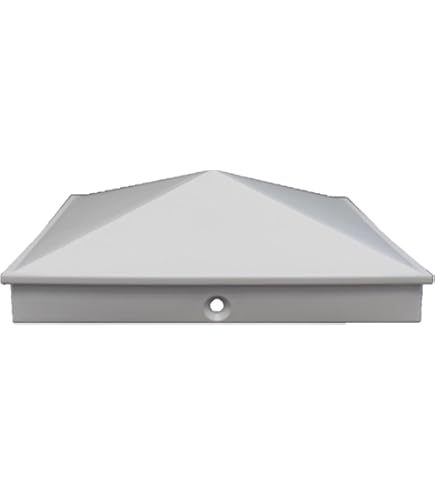 JAYXC HOME 6-Pack Outdoor 5 In. X 5 In. PVC/Vinyl Solar - View #8