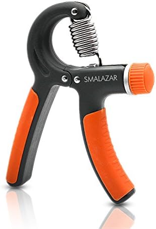 SMALAZAR FE11 Hand Grip Strengthener Strength Trainer Adjustable Resistance 22-90 Lbs Best Hand Exerciser Non-slip Gripper for Increasing Hand Wrist Finger Forearm Strength