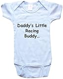 DADDY'S LITTLE RACING BUDDY - BigBoyMusic Baby One Piece Bodysuit