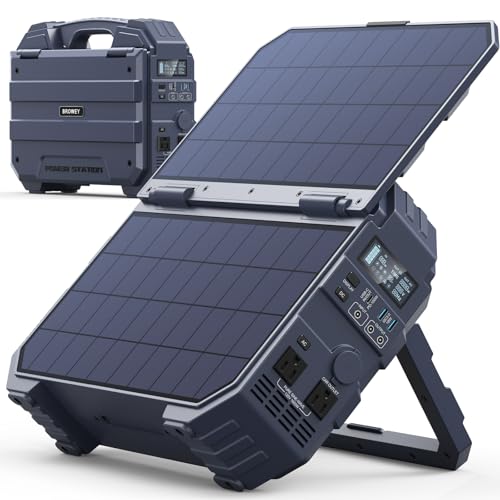 BROWEY 1600W (3200W Peak) Portable Power Station, 1024Wh LiFePO4 Battery with Built-in