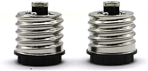 Light Sockets Bulb Holder E40 to E27 Screw, E27 to E27 Conversion Lamp Head Screw Conversion Lamp Holder