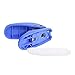 Mini Type 1-Hole Punch with Scrap Collector - 2 Pcs White & Blue