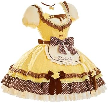 Amazon.com: RocailleCos Musical Wicked Glinda Cosplay Costume Yellow  Suspender Dress the Good Witch Glinda Dress Uniform for Women (XS, yellow  1) : Clothing, Shoes & Jewelry