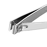 Bigwinner Nail Clippers Set Fingernail and Toenail Clipper Cutter - Stainless Steel Sharp Sturdy Trimmer Set for Men and Women by E-LING (Set of 2)