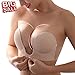 KAIYANG Strapless Sticky Bra Invisible Bra I Backless Straples Push up Bra Reusable Silicone Bra for Women with Drawstring, Suit for Wedding Party Dress(A B CD Cup) (D)