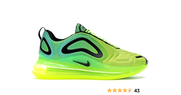 nike air max 720 preto e verde