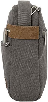 Travelon Anti-theft Heritage Crossbody Bag, Pewter 7 Travelon Anti-theft Heritage Crossbody Bag, Pewter