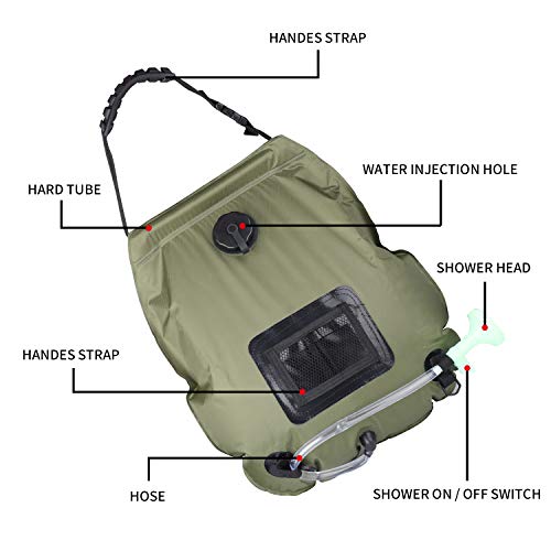 army shower bag