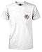 Harley-Davidson Men's Ride w/ Passion Chest Pocket Crew T-Shirt, White 5508-HC8H