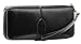 HESHE Wallet Purse for Women Leather Wristlet Wallet Zipper Credit Card Holder Rfid Wallet with Phone Pocket (Black)