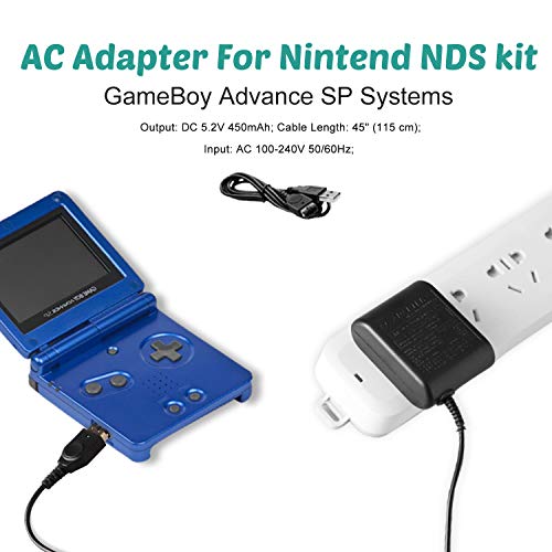 Charger Kits For Gameboy Advance Sp Ac Adapter Supply Charger And Usb Charging Cable For Gameboy Advance Sp Gba Sp And Nintendo Ds Pricepulse