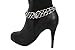 Women Western Fashion Jewelry Boot Anklet Bracelet Gold Metal Chain Shoe Animal Print Leopard Charm Artsy