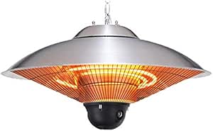 QQTZP Calentador eléctrico para Patio, Techo para jardín al Aire Libre