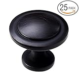 Cabinet Knobs, Ohuhu 25 Pack Oil Rubbed Bronze Knobs, Suitable for Kitchen, Bathroom Cabinets