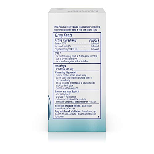 Visine Dry Eye Relief Eye Drops - Image 5