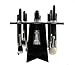Mascara, Aliver Dazzle Rich Black Mascara with 3D Brush Head for Eyelash Nourishing(13g)