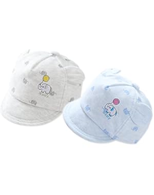 Cool Boy Cotton Baseball Cap Adjustable Kids Striped Embroidered Beret Caps Warm Hat
