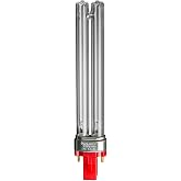 Aquatop 9W UV Replacement Bulb for Aquarium Filters &ndash; Fits FZ9, SP9-UV, CF-400UVMKII, CF-500UVMKII, &amp; E-9 Energy-Efficient Lamp for Clear Water, R9WUV-G2