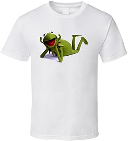 the Muppets Kermit the Frog T Shirt L White Apparel